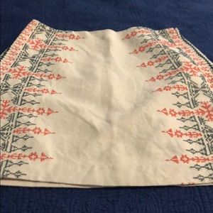 Loft linen skirt